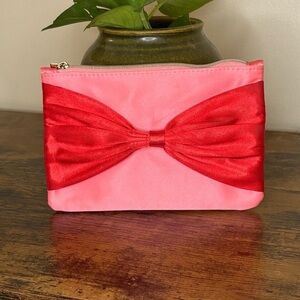 Ipsy Pink and Red Cosmetic Bag